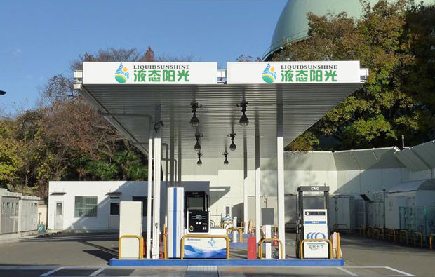 新能源液态阳光加氢站三维演示动画